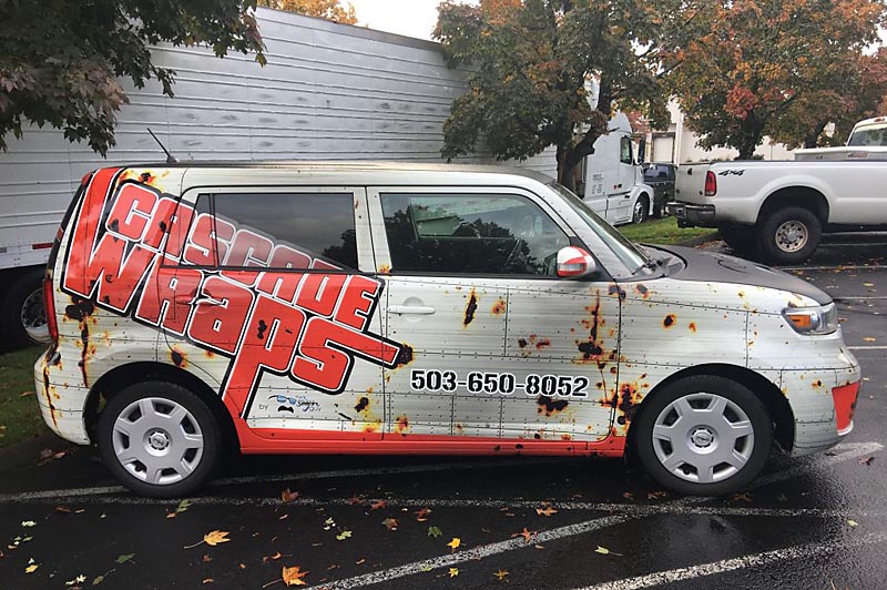 make your vehicle wrap last by keeping it clean like Cascade Wraps Vinyl